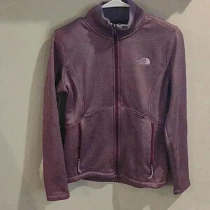 The North Face Agave women's purple zip up jacket medium‎